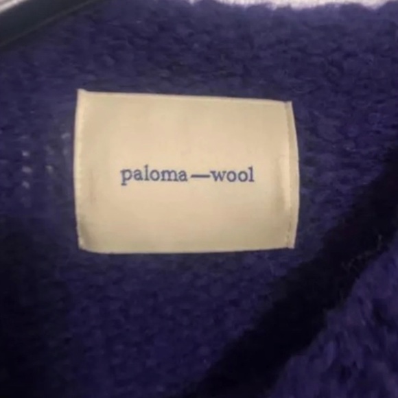Paloma Wool Intarsia Virgo Purple Sweater - Picture 5 of 5